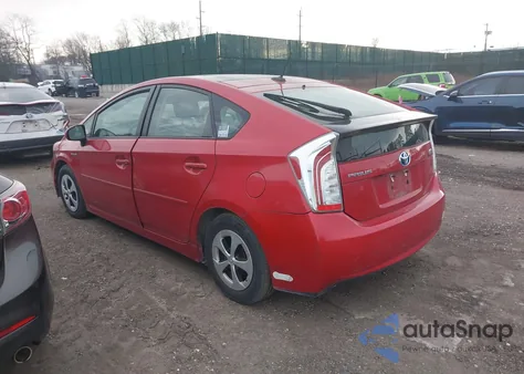 2013 Toyota Prius Four from USA, damaged, VIN JTDKN3DUXD5637995